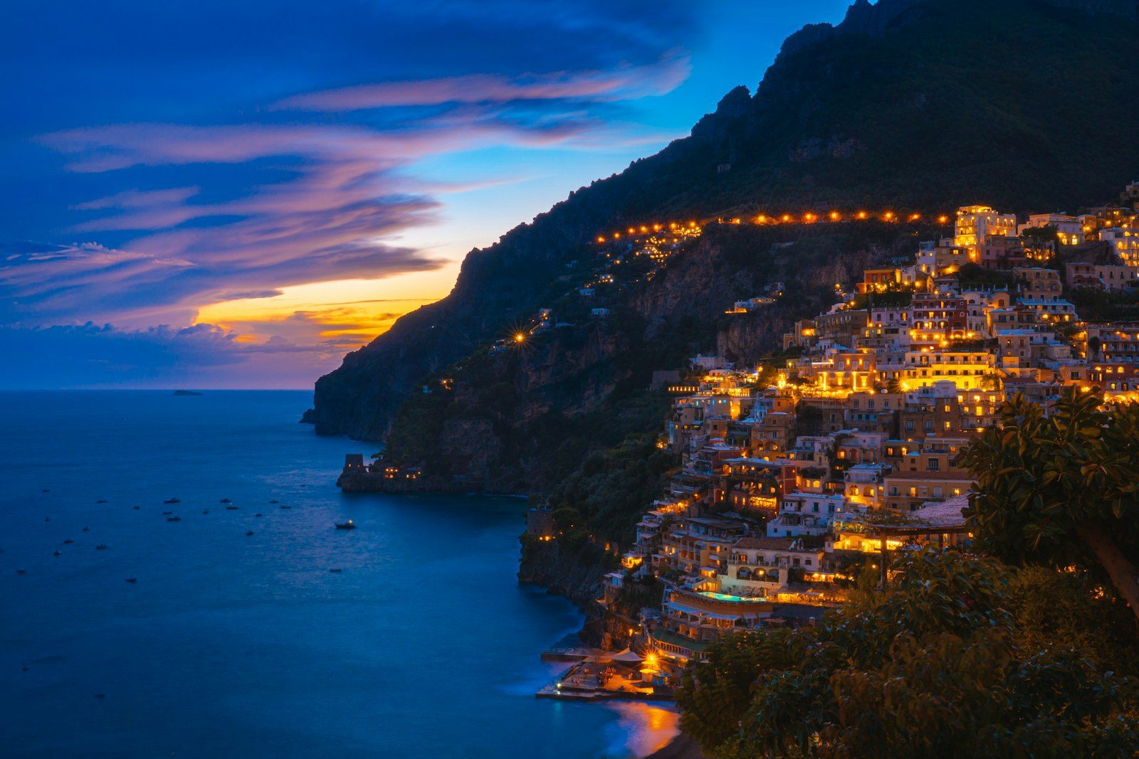 Positano by Night